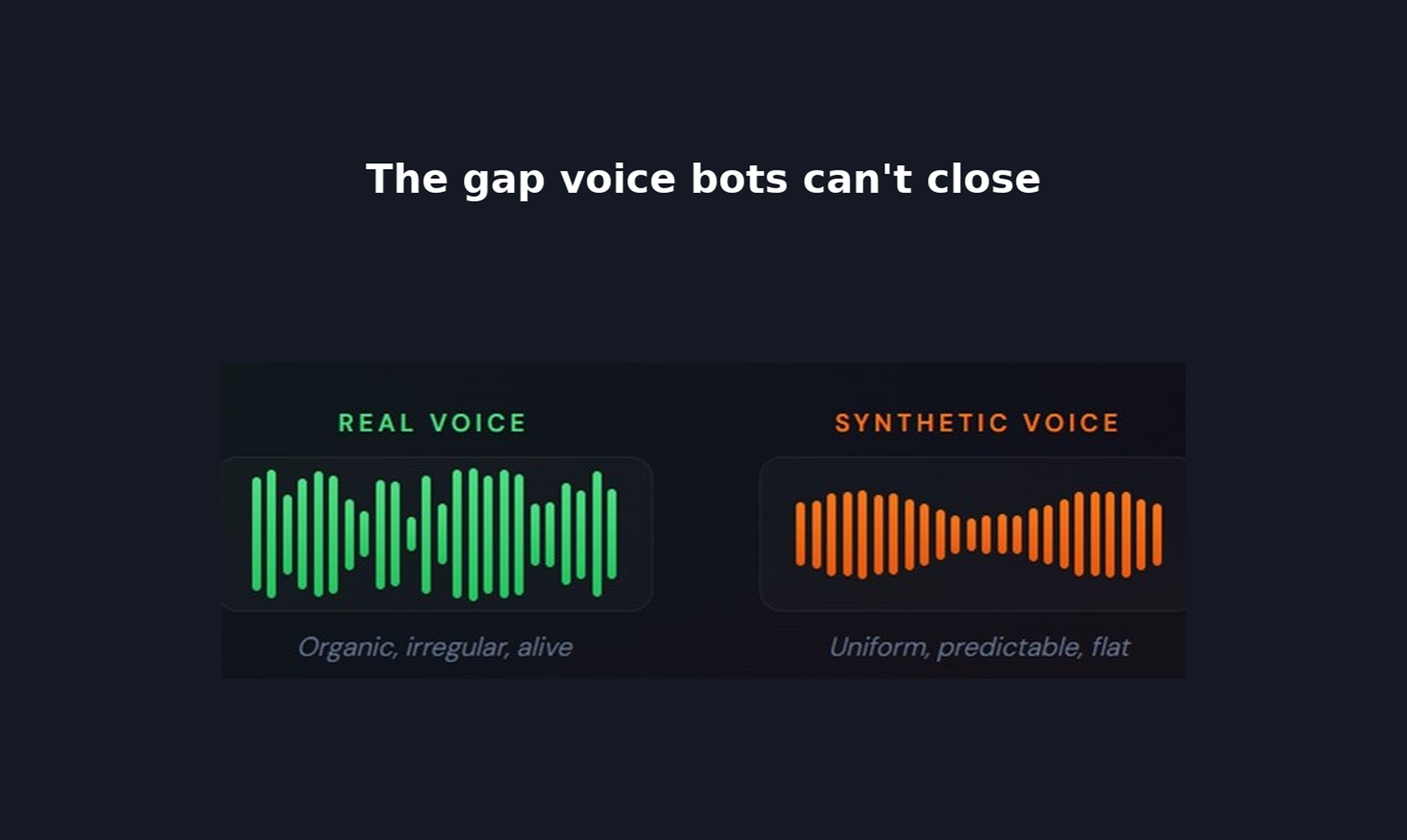 The illusion of conversation: Why voice bots fail the emotional intelligence test?